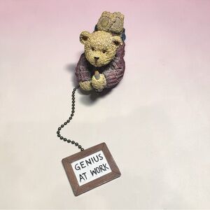 Boyds Bears & Friends, The Bearstone Collection  “Genius at Work”